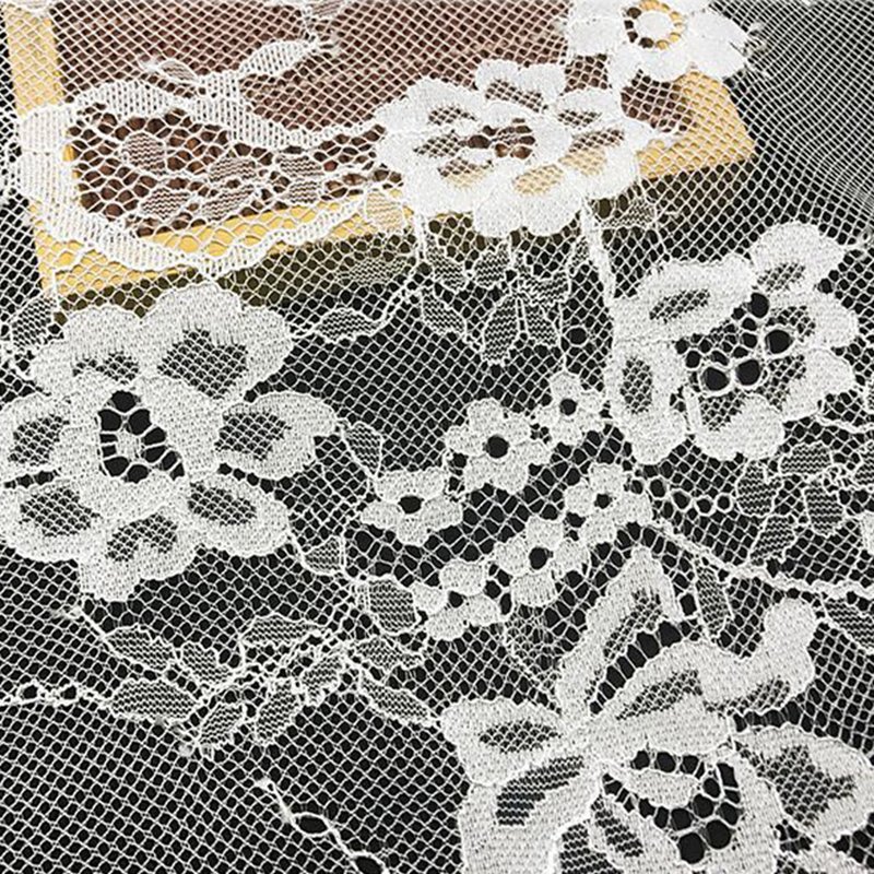 Dress Wave Cutwork Nylon Lace Fabric for Women's Wear Wholesale Suppli 6